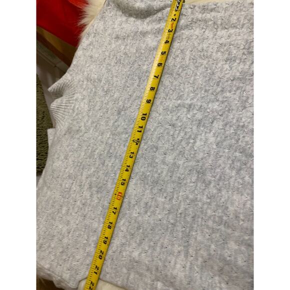 FAT FACE REBEKAH Long Line Jumper Sweater Light Gray Recycled Fabrics Sz 6 NWT - Picture 13 of 16